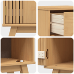 Casa si Gradina - Mobilier - Mobilier baie - Comode baie - Dulap de baie, 35x30x90 cm, lemn masiv de pin - Infinity.ro