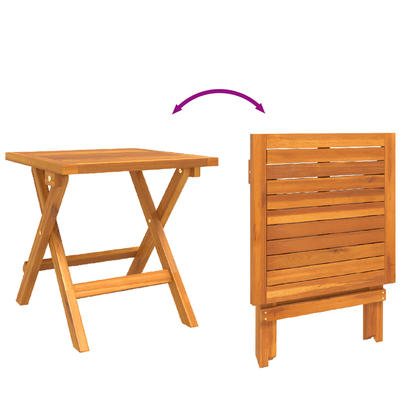 Casa si Gradina - Gradina si terasa - Mobilier exterior - Scaune si sezlonguri gradina - Set de 3 sezlonguri cu masa laterala din lemn de acacia solid - Infinity.ro