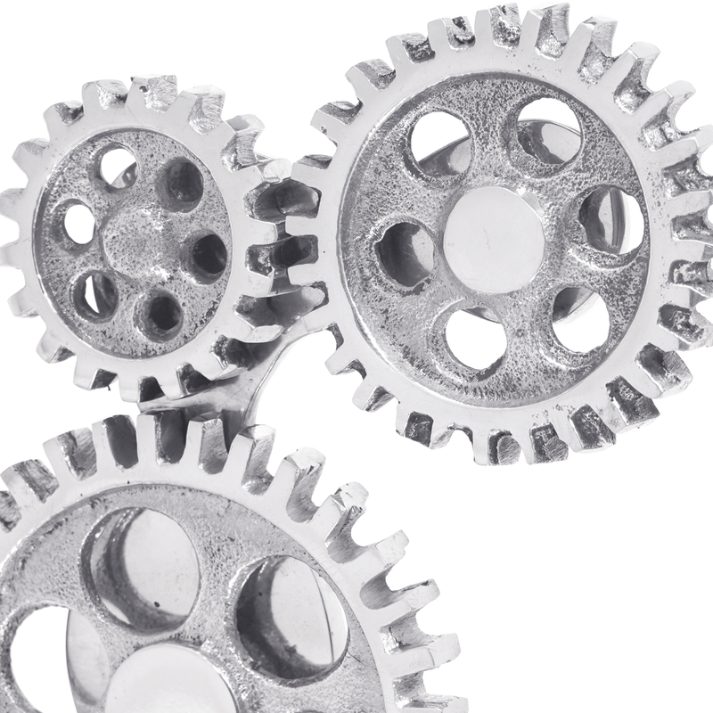 Casa si Gradina - Mobilier - Biblioteci si rafturi - Rafturi - Suporturi carti 2 buc., argintiu, 10x10x22 cm, aluminiu, rotita - Infinity.ro