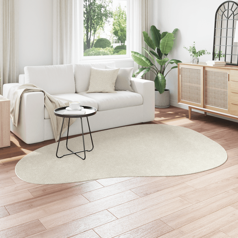 Casa si Gradina - Textile si covoare - Covoare - Covoare casa - Covor 'HUARTE'cu pile scurt, moale si spalabil, crem 160x230 cm - Infinity.ro