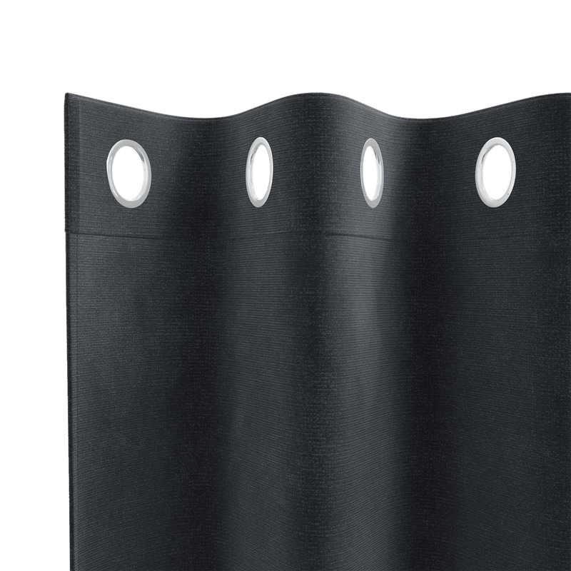 Casa si Gradina - Textile si covoare - Perdele si draperii - Draperii - Draperii opace cu ocheti, 2 buc., gri inchis, catifea - Infinity.ro