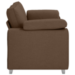 Casa si Gradina - Mobilier - Canapele si coltare - Canapele - Canapea tip loveseat Maro 140 cm Textil - Infinity.ro