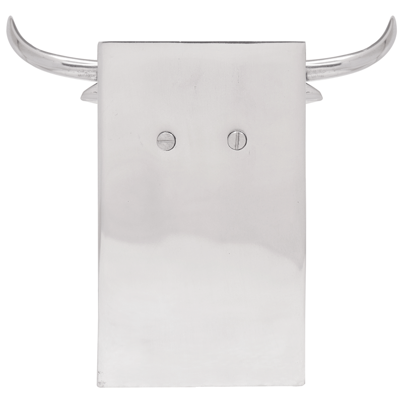 Casa si Gradina - Mobilier - Biblioteci si rafturi - Rafturi - Suporturi carti 2 buc., argintiu, 21,5x15,5x20 cm, aluminiu, taur - Infinity.ro