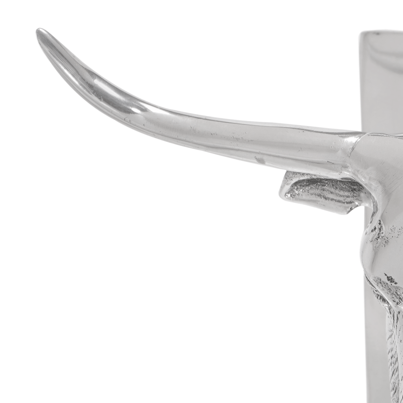 Casa si Gradina - Mobilier - Biblioteci si rafturi - Rafturi - Suporturi carti 2 buc., argintiu, 21,5x15,5x20 cm, aluminiu, taur - Infinity.ro