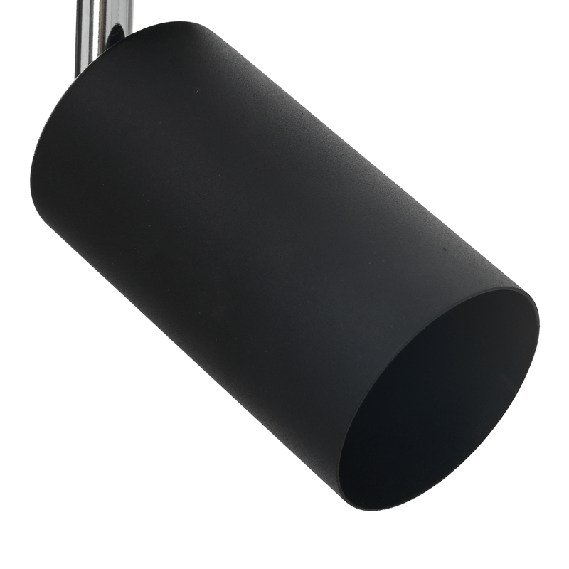 Casa si Gradina - Corpuri si surse de iluminat - Plafoniere, aplice si spoturi - Spot de tavan 4 Way Reglabil Negru GU10 - Infinity.ro