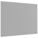 Casa si Gradina - Mobilier - Comode si corpuri - Corpuri bucatarie - Contrablat bucatarie gri deschis 80x50x0.6 cm sticla securizata - Infinity.ro