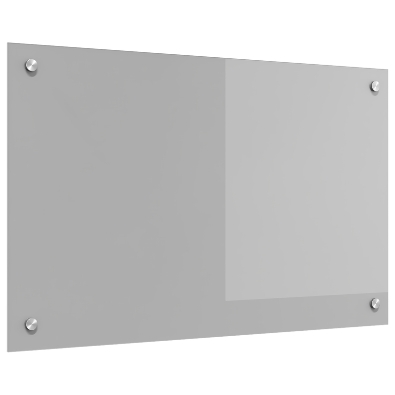 Casa si Gradina - Mobilier - Comode si corpuri - Corpuri bucatarie - Contrablat bucatarie gri deschis 80x50x0.6 cm sticla securizata - Infinity.ro