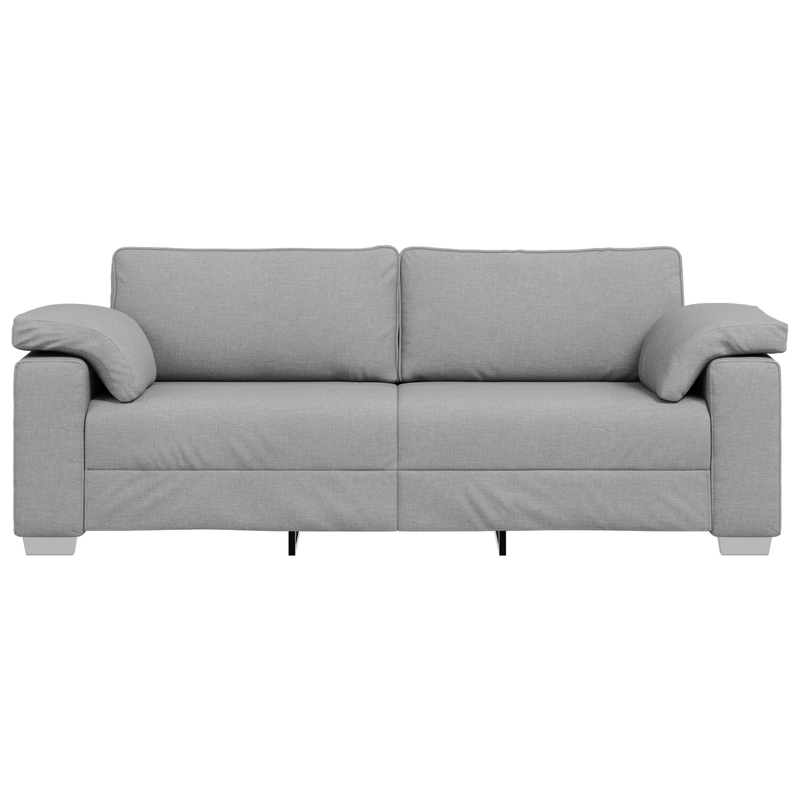 Casa si Gradina - Mobilier - Canapele si coltare - Canapele - Canapea de 3 persoane, gri nor, 178 cm, textil - Infinity.ro