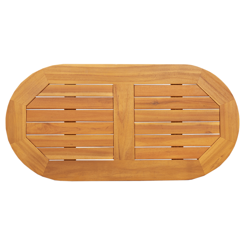Casa si Gradina - Mobilier - Feronerie si accesorii mobila - Suprafata Ovala din Lemn Solid de Acacia 80x40x2 cm - Infinity.ro