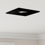 Casa si Gradina - Corpuri si surse de iluminat - Veioze si lampi - Lampi de veghe - Spotlight-uri incastrate 24 buc Patrat GU10 Negru 91x91 mm - Infinity.ro