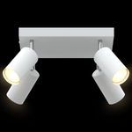 Casa si Gradina - Corpuri si surse de iluminat - Plafoniere, aplice si spoturi - Spotlight de Tavan cu 4 Brate Ajustabile Alb GU10 - Infinity.ro