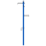 Casa si Gradina - Sanitare - Suporturi si accesorii baie - Accesorii baie - Cadru de montare ascuns pentru urinal 50x115-139 cm Otel - Infinity.ro