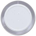 Casa si Gradina - Corpuri si surse de iluminat - Veioze si lampi - Lampi de veghe - Lustra cu abajur model stea, gri, Ø 30 cm, tesatura, E27 - Infinity.ro