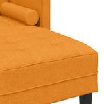 Casa si Gradina - Mobilier - Canapele si coltare - Canapele - Canapea forma L, 3 locuri, galben inchis, 160 cm, textil - Infinity.ro