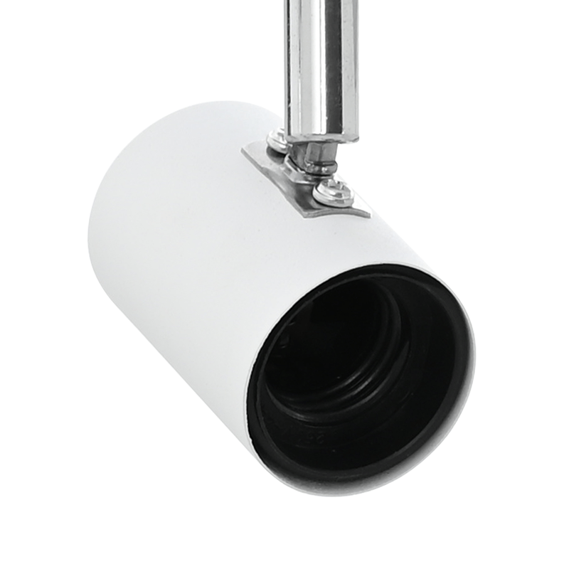 Casa si Gradina - Corpuri si surse de iluminat - Plafoniere, aplice si spoturi - Spot pentru plafon 3 pozitii reglabil alb E27 - Infinity.ro