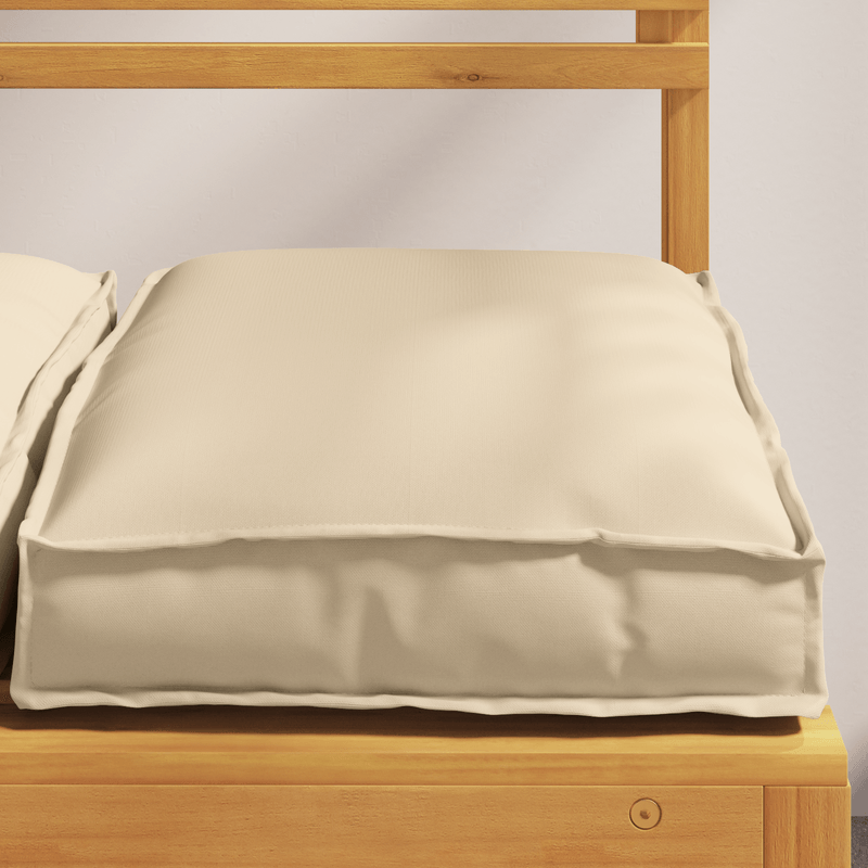 Casa si Gradina - Textile si covoare - Perne si pilote - Perne decorative - Perne Palete pentru Sezut 2 pcs Bej 40x40x8 cm Material Oxford - Infinity.ro
