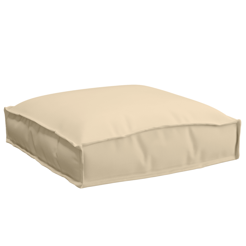 Casa si Gradina - Textile si covoare - Perne si pilote - Perne decorative - Perne Palete pentru Sezut 2 pcs Bej 40x40x8 cm Material Oxford - Infinity.ro