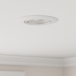 Casa si Gradina - Corpuri si surse de iluminat - Veioze si lampi - Lampi de veghe - Lampi incastrate 24 buc Round GU10 Alb Ø90 mm Otel - Infinity.ro