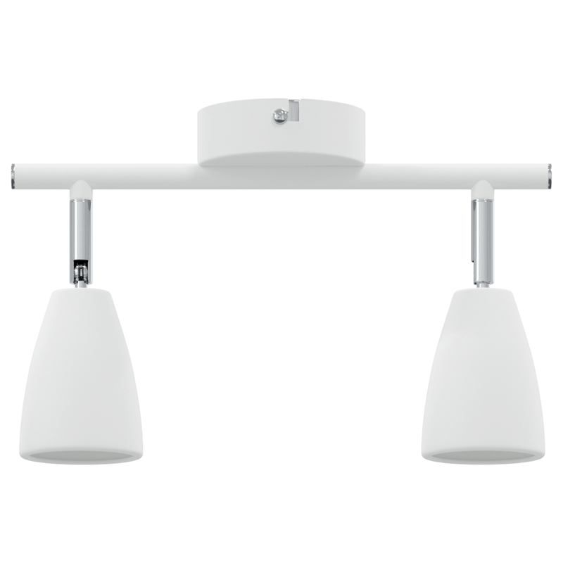 Casa si Gradina - Corpuri si surse de iluminat - Plafoniere, aplice si spoturi - Spot de plafon cu ajustare pe doua directii alb GU10 - Infinity.ro