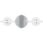 Casa si Gradina - Corpuri si surse de iluminat - Plafoniere, aplice si spoturi - Spot de plafon cu ajustare pe doua directii alb GU10 - Infinity.ro