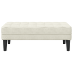 Casa si Gradina - Mobilier - Canapele si coltare - Banchete - Banca  crem 113 cm din catifea - Infinity.ro