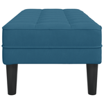 Casa si Gradina - Mobilier - Canapele si coltare - Banchete - Banca Albastra 113x57x39 cm Catifea - Infinity.ro