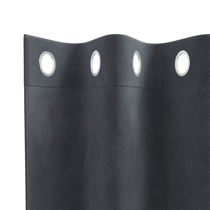 Casa si Gradina - Textile si covoare - Perdele si draperii - Draperii - Draperii opace cu ocheti, 2 buc., gri deschis, catifea - Infinity.ro