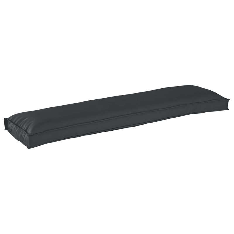Casa si Gradina - Textile si covoare - Perne si pilote - Perne decorative - Perne pentru banca 2 buc Negru 150x40x8 cm tesatura Oxford - Infinity.ro