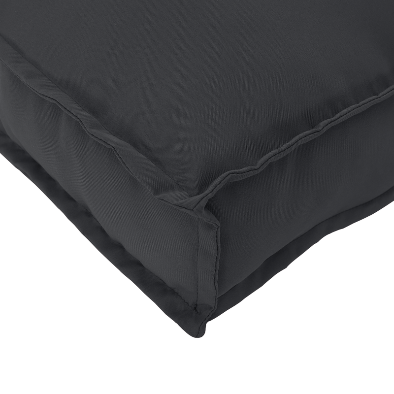 Casa si Gradina - Textile si covoare - Perne si pilote - Perne decorative - Perne pentru banca 2 buc Negru 150x40x8 cm tesatura Oxford - Infinity.ro
