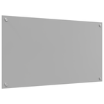 Casa si Gradina - Mobilier - Comode si corpuri - Corpuri bucatarie - Contrablat bucatarie gri deschis 90x50x0.6 cm sticla securizata - Infinity.ro