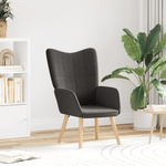 Casa si Gradina - Mobilier - Scaune si fotolii - Fotolii - Fotoliu de relaxare, gri inchis, material similar lana - Infinity.ro