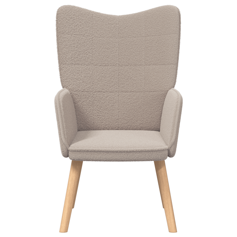 Casa si Gradina - Mobilier - Scaune si fotolii - Fotolii - Fotoliu de relaxare, gri deschis, material similar lana - Infinity.ro