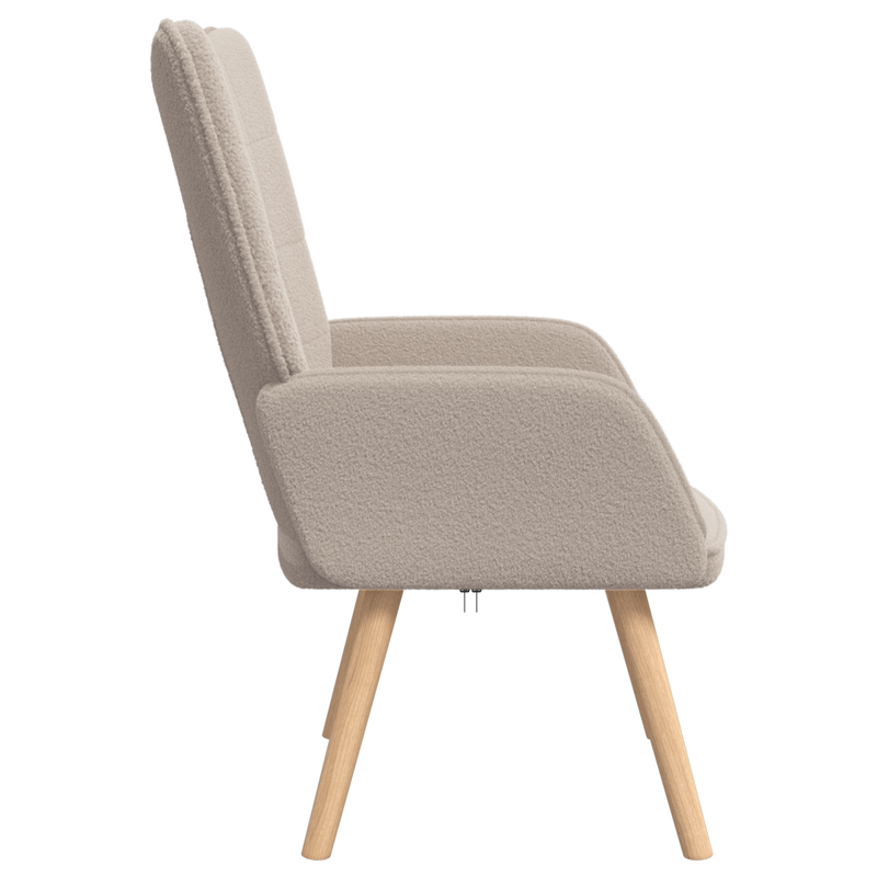 Casa si Gradina - Mobilier - Scaune si fotolii - Fotolii - Fotoliu de relaxare, gri deschis, material similar lana - Infinity.ro