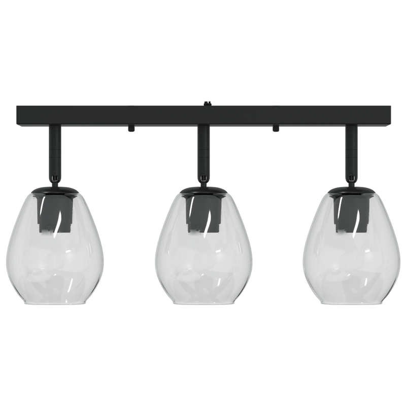 Casa si Gradina - Corpuri si surse de iluminat - Veioze si lampi - Lampi de veghe - Lustra cu abajur din sticla reglabil, antracit, E27 - Infinity.ro