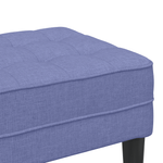 Casa si Gradina - Mobilier - Canapele si coltare - Banchete - Banca, albastru denim, 113x57x39 cm, textil - Infinity.ro