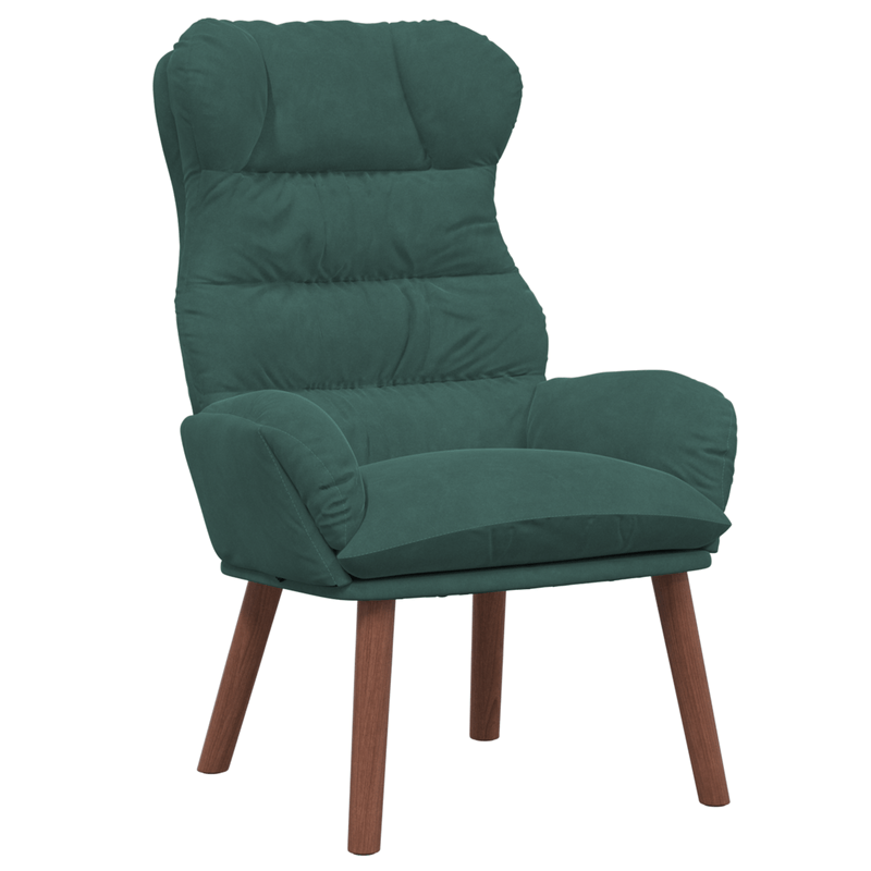 Casa si Gradina - Mobilier - Scaune si fotolii - Fotolii - Fotoliu Relaxant Verde inchis din Catifea - Infinity.ro