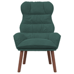 Casa si Gradina - Mobilier - Scaune si fotolii - Fotolii - Fotoliu Relaxant Verde inchis din Catifea - Infinity.ro
