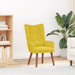 Casa si Gradina - Mobilier - Scaune si fotolii - Fotolii - Fotoliu relaxare  Catifea Galben - Infinity.ro