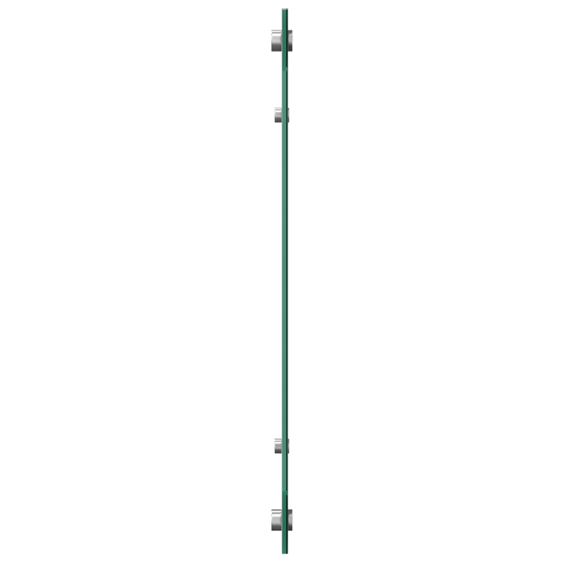 Casa si Gradina - Mobilier - Comode si corpuri - Corpuri bucatarie - Contrablat bucatarie gri inchis 100x50x0.6 cm sticla securizata - Infinity.ro