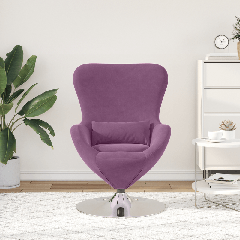 Casa si Gradina - Mobilier - Scaune si fotolii - Fotolii - Fotoliul cu oua  Catifea Violet - Infinity.ro