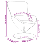 Casa si Gradina - Mobilier - Scaune si fotolii - Fotolii - Fotoliul cu oua  Catifea Violet - Infinity.ro