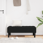 Casa si Gradina - Mobilier - Canapele si coltare - Banchete - Banca, negru, 113x57x39 cm, textil - Infinity.ro