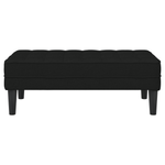 Casa si Gradina - Mobilier - Canapele si coltare - Banchete - Banca, negru, 113x57x39 cm, textil - Infinity.ro