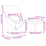 Casa si Gradina - Mobilier - Scaune si fotolii - Fotolii - Fotoliu cu oua  cu suport pentru picioare Catifea Rosu Vin - Infinity.ro