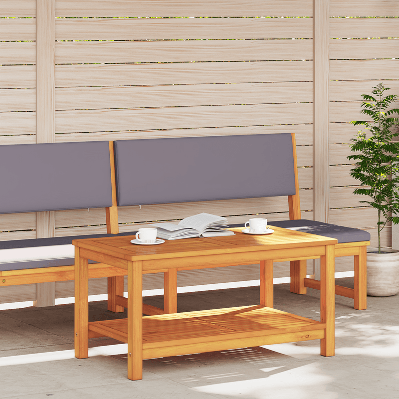 Casa si Gradina - Mobilier - Mese si birouri - Masute de cafea - Masa de cafea 90x50x45 cm din lemn masiv de acacia - Infinity.ro