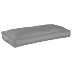 Casa si Gradina - Gradina si terasa - Mobilier exterior - Perne decorative exterior - Perna pentru Paleti pentru Sezut/Spatar Gri 120x60x12 cm Textil Oxford - Infinity.ro