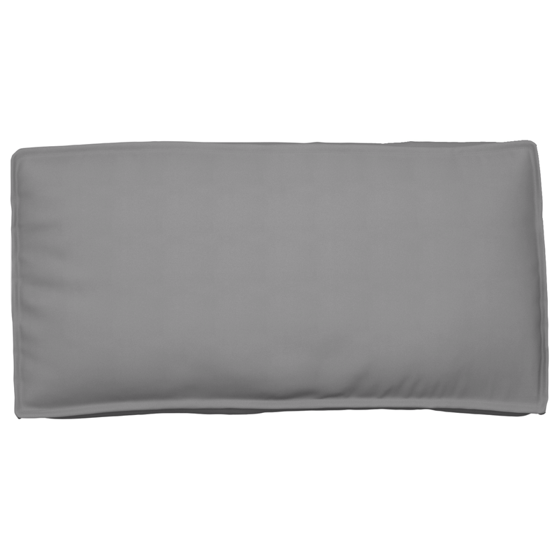 Casa si Gradina - Gradina si terasa - Mobilier exterior - Perne decorative exterior - Perna pentru Paleti pentru Sezut/Spatar Gri 120x60x12 cm Textil Oxford - Infinity.ro