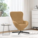 Casa si Gradina - Mobilier - Scaune si fotolii - Fotolii - Fotoliu tip ou, maro, catifea - Infinity.ro