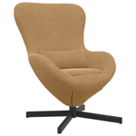 Casa si Gradina - Mobilier - Scaune si fotolii - Fotolii - Fotoliu tip ou, maro, catifea - Infinity.ro