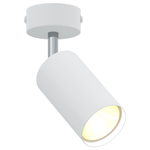 Casa si Gradina - Corpuri si surse de iluminat - Plafoniere, aplice si spoturi - Reflector de Plafon 1 Cale Reglabil Alb GU10 - Infinity.ro